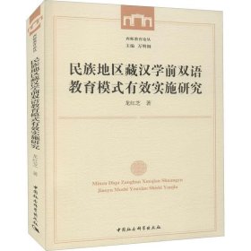 正版现货 民族地区藏汉学前双语教育模式有效实施研究/西师教育论丛