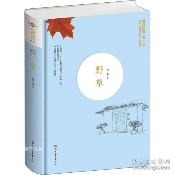 野草（简装）名家名著版无障碍阅读全新无删节注释+试题