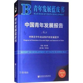 正版现货 青年发展蓝皮书：中国青年发展报告（No.2中国青少年权益保护的发展进步2018版）