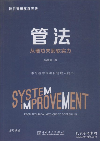 正版现货 项目管理实践三法 管法 从硬功夫到软实力 郭致星 著 网络书店 图书