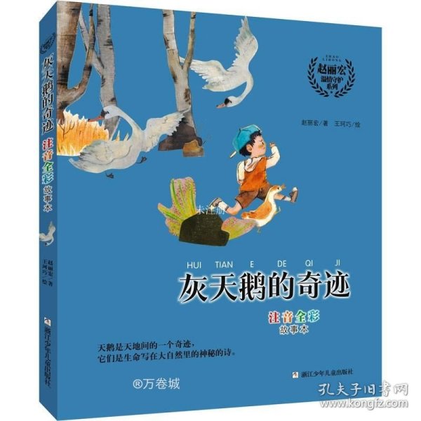 赵丽宏温情守护系列:灰天鹅的奇迹 注音全彩故事本