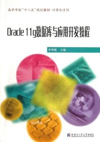 正版现货 Oracle 11g数据库与开发应用教程