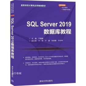 SQLServer2019数据库教程（高等学校计算机应用规划教材）