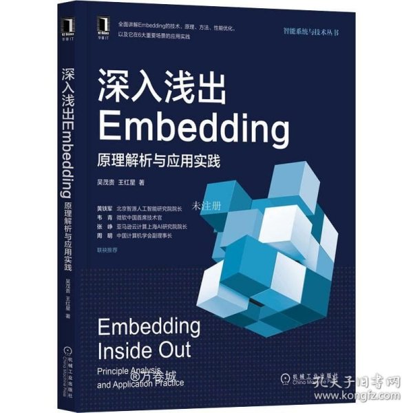 正版现货 深入浅出Embedding：原理解析与应用实践