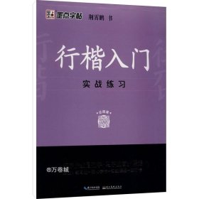 正版现货 墨点字帖行楷入门实战练习（升级新版）