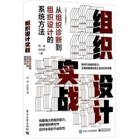 正版现货 组织设计实战：从组织诊断到组织设计的系统方法