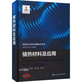 正版现货 先进化工材料关键技术丛书--储热材料及应用