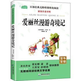 爱丽丝漫游奇境记小学教辅指定版附带考点题型训练阅读课外读物世界经典文学名著