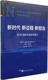 新时代新征程新担当——2019年湖南发展研究报告