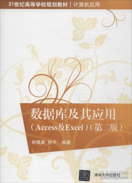 数据库及其应用（Access及Excel）（第二版）/21世纪高等学校规划教材·计算机应用