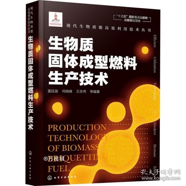 现代生物质能高效利用技术丛书--生物质固体成型燃料生产技术