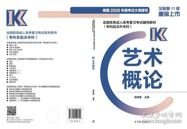 全国各类成人高考复习考试辅导教材（专科起点升本科）艺术概论