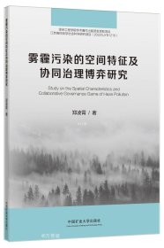 雾霾污染的空间特征及协同治理博弈研究