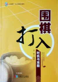 正版现货 品相稍差围棋打入时机与攻防（龙霖 编著）