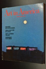 Art in America 美国艺术期刊1989  英语原版 12开188页