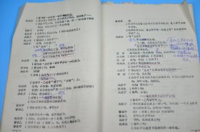 大型现代京剧 仇侣 中国京剧院 大16开60页 保存完好