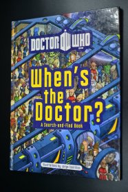 When's the Doctor? 医生时刻 英语原版 大16开精装33页动漫图书