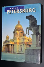 PETERSBURG 俄罗斯圣彼得堡人文艺术 英语原版 大16开精装143页图册