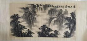 【山水画片】郭传璋书法国画山东惠民人