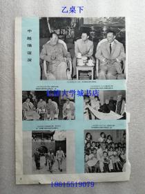 【剪报-61】毛泽东主席与周恩来总理在中国共产党第九次全国代表大会上+毛泽东主席写毛笔字照片+毛主席永远活在我们心中+山东画报 1979年第10期 黄文欢+中越情谊深，等8张16页