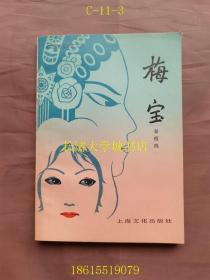 《梨园世家》第二部 梅宝（秋海棠之女梅宝的传奇故事）【封面题字：叶圣陶；插页插图：程十发；封面设计：王裕巽】