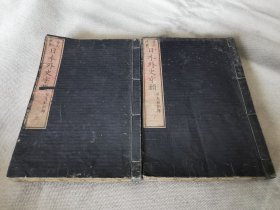1875年《日本外史字类》上下2册全，和刻本32开