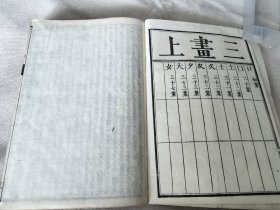 1834年《增续大广益会玉篇大全》存4册，和刻本大32开