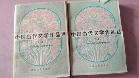 中国当代文学作品选 上下