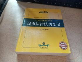 2019中华人民共和国民事法律法规全书（含司法解释）