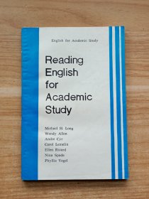 Reading English for Academic Study