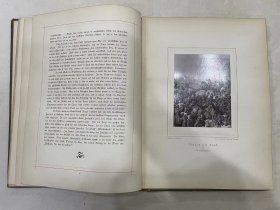 现货 罕见稀缺 1887年德文版 《古斯塔夫·弗雷塔格画廊》Gustav-Freytag-Galerie 二十幅钢板画  精装造型皮面大16开 三面鎏金 七品