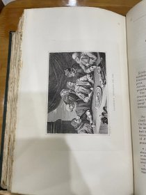 现货 罕见 1884年 霍加斯画作集 HOGARTH ILLUSTRATED 精装 八五品