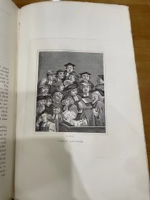 现货 罕见 1884年 霍加斯画作集 HOGARTH ILLUSTRATED 精装 八五品