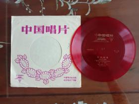 收藏杂项-老唱片84（小薄膜片）：歌曲--北京颂歌  雄伟的天安门