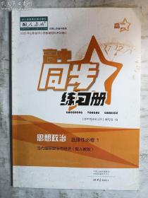 高中同步练习册  思想政治  选择性必修1当代国际政治与经济 （配人教版）      《高中同步练习册》编写组  编    大象出版社   正版 实拍  现货  有库存  20年印刷