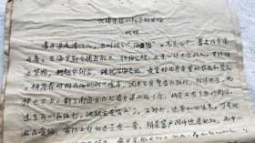 江苏文史研究馆馆员：蔡观明（1894—1970）《回忆二十八篇》毛笔手稿69页（JS06）