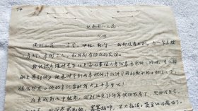 江苏文史研究馆馆员：蔡观明（1894—1970）《回忆二十八篇》毛笔手稿69页（JS06）