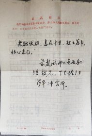 历史学家、南京大学教授：魏良弢 1967年~1984年往来信札约165通近400页（其中毛笔信札约33通83页）（ND05a）