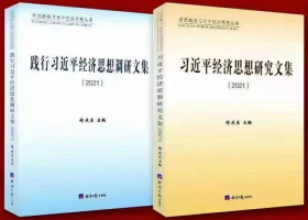 2022新书  学思践悟习近平经济思想丛书2本套 习近平经济思想研究文集（2021）+践行习近平经济思想调研文集（2021）郑庆东主编 经济日报出版社习近平经济思想的生动实践