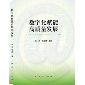 2023新书  数字化赋能高质量发展 肖京//赖家材 人民出版社9787010257846