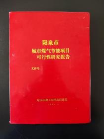 阳泉市城市煤气节能项目可行性研究报告