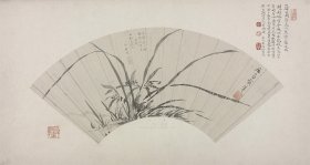 明代 居节 墨兰图 故宫博物院藏 高精复制品