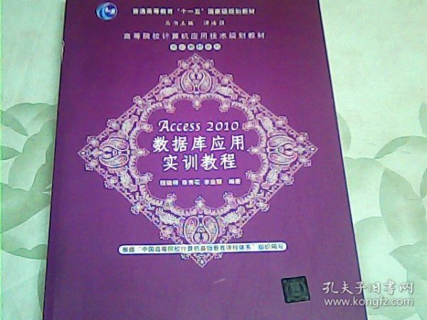 高等院校计算机应用技术规划教材·实训教材系列：Access 2010数据库应用实训教程