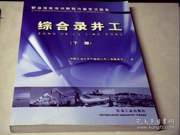 职业技能培训教程与鉴定试题集：综合录井工（下册）