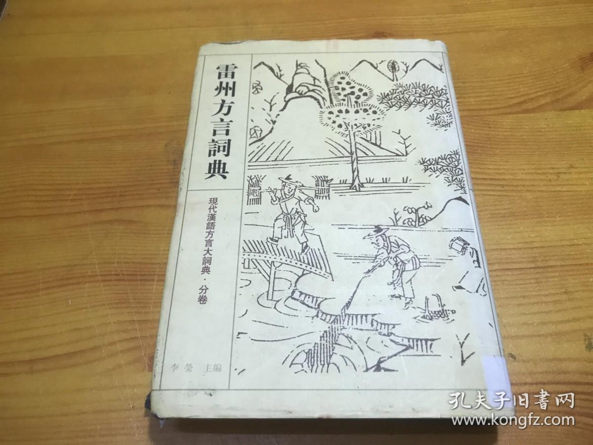雷州方言词典——现代汉语方言大词典·分卷