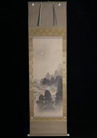 【手绘】中山秋湖山水6008