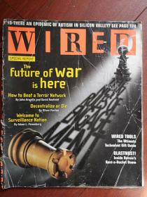 WIRED Magazine连线杂志2001年12月号（美国原版著名杂志，,英文），导演李安报道，科技对文化、经济和政治的影响，全彩铜版（详见说明）