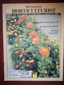 《minnesota horticulturist the Magazine of northern gardening》明尼苏达园艺家杂志，（美国原版北方园艺杂志，英文）1991年6月号，全彩铜版，（详见说明）