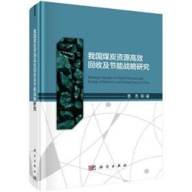 现货速发 我国煤炭资源回收及节能战略研究9787030548542 煤炭资源资源回收研究中国文墨书籍