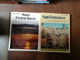 San Francisco、Beautiful San Francisco（英文原版。旧金山、美丽的旧金山。大16开。两册合售。扉页有字迹。）